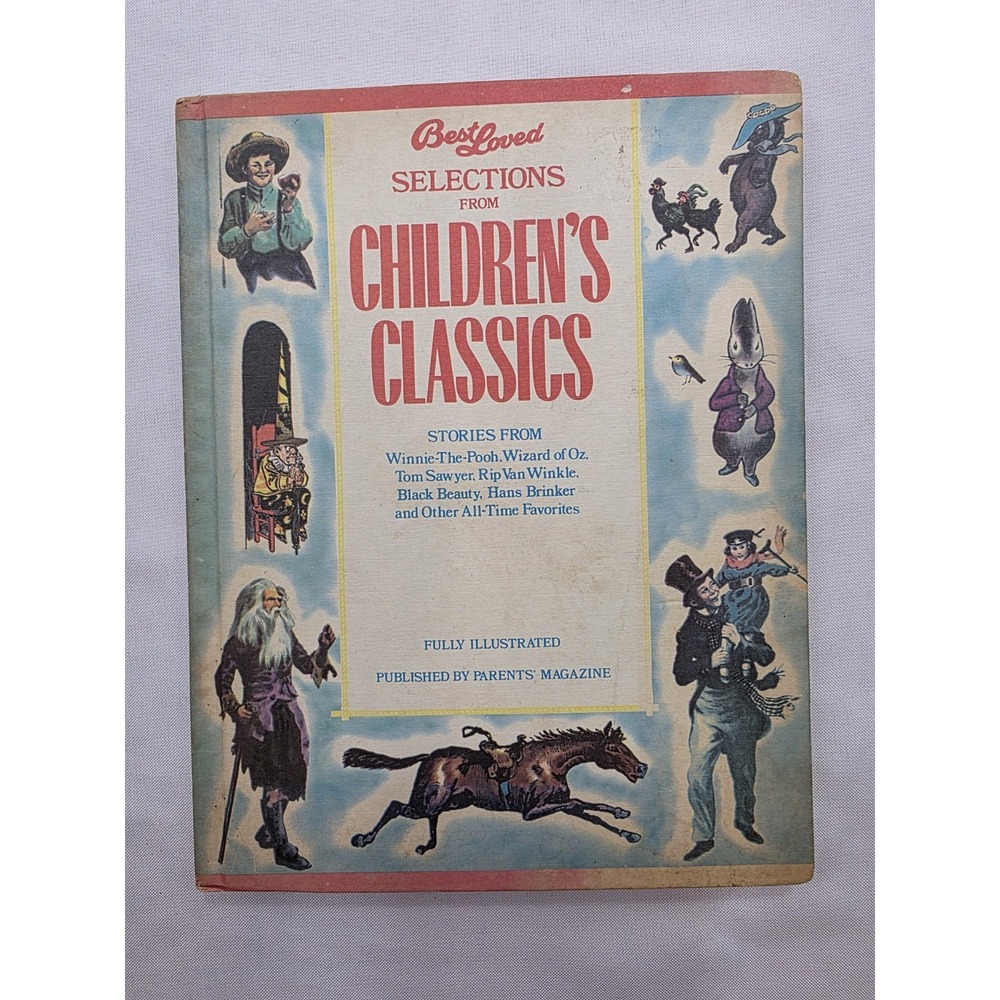 Best Loved Children's Classics Vintage Hardcover Book. Circa 1975